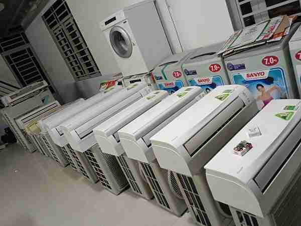 Máy giặt máy lạnh bán giá rẻ cho người dân