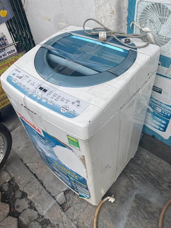Máy giặt thu về ở nhà khách tại Thủ Đức