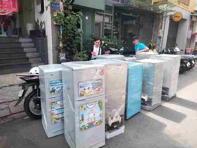 Bán tủ lạnh cũ quận 5 cho dãy phòng trọ