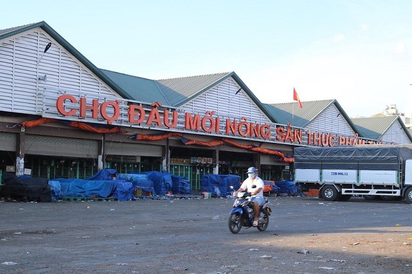 Chợ đầu mối Thủ Đức nhân viên thường đến