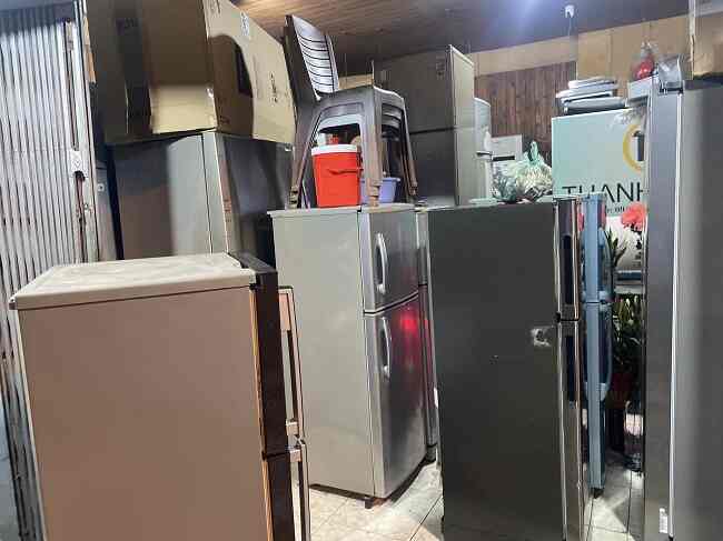 Kho chứa tủ lạnh máy giặt mua về quận 3