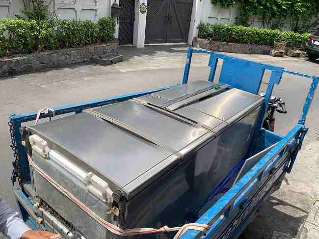 Đi mua tủ lạnh cũ tại quận 9