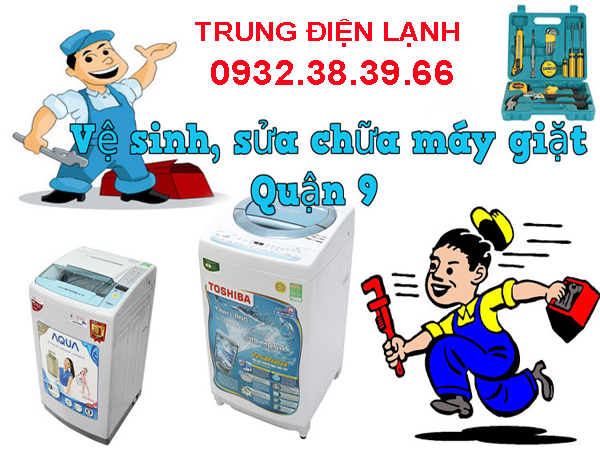 Sửa máy giặt quận 9 uy tín