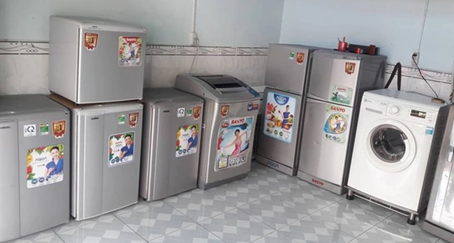 Thu mua tủ lạnh cũ dĩ an bình dương giá cao