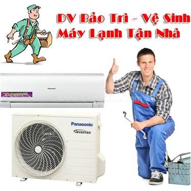 vệ sinh sửa chữa lắp đặt máy lạnh tại nhà Dĩ An